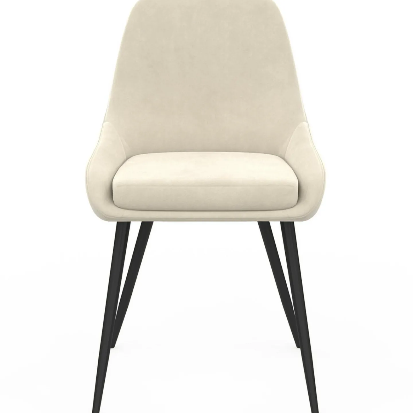 6 chaises en velours mix color gris, terracotta et beige*IDMarket Hot