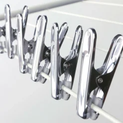 40 pinces à linge en inox*IDMarket Discount