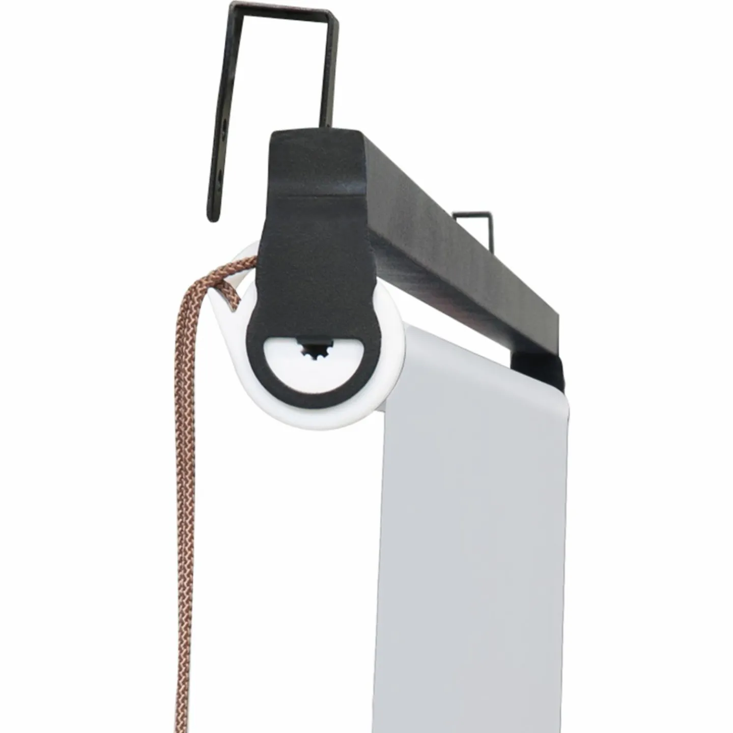 2 stores enrouleurs blancs 225 cm pour pergola*IDMarket Best