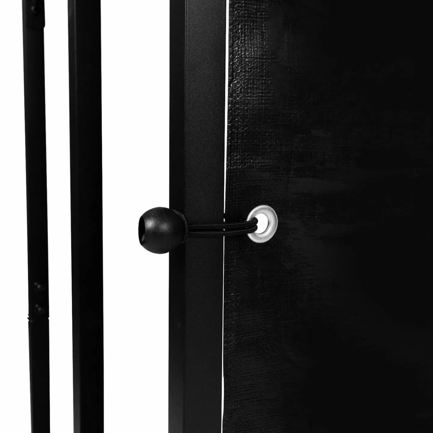 Abri bois de chauffage en acier galvanisé avec housse de protection*IDMarket New