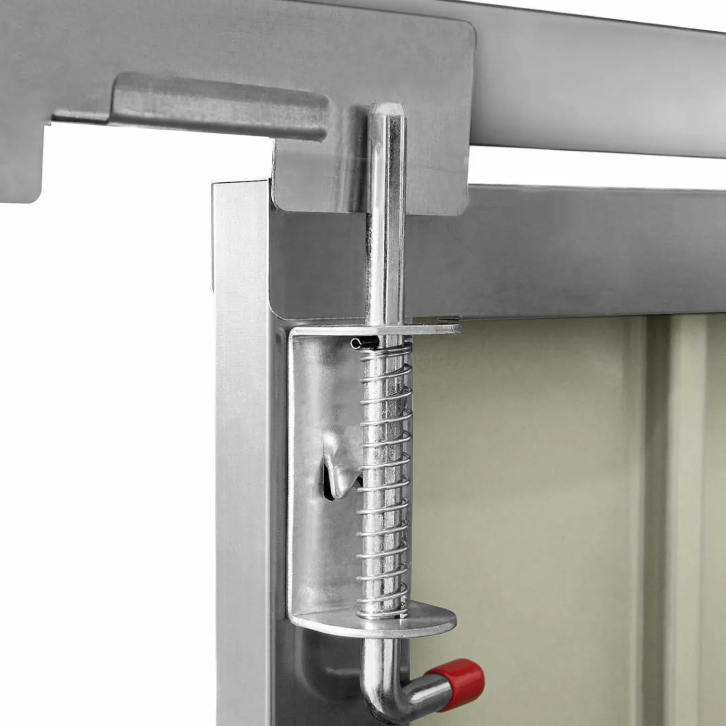 Abri de jardin multi-rangements en métal gris clair*IDMarket Best