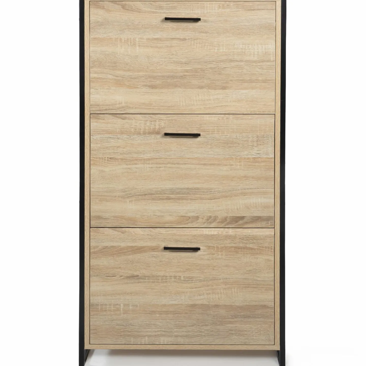 Armoire à chaussures bois et métal*IDMarket Clearance