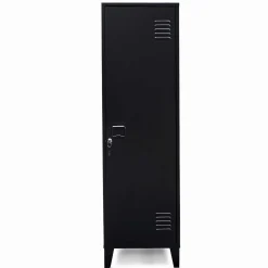 Armoire vestiaire métallique noire*IDMarket Online