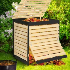 Bac à compost en bois 500L*IDMarket Sale