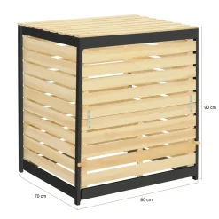 Bac à compost en bois 500L*IDMarket Sale