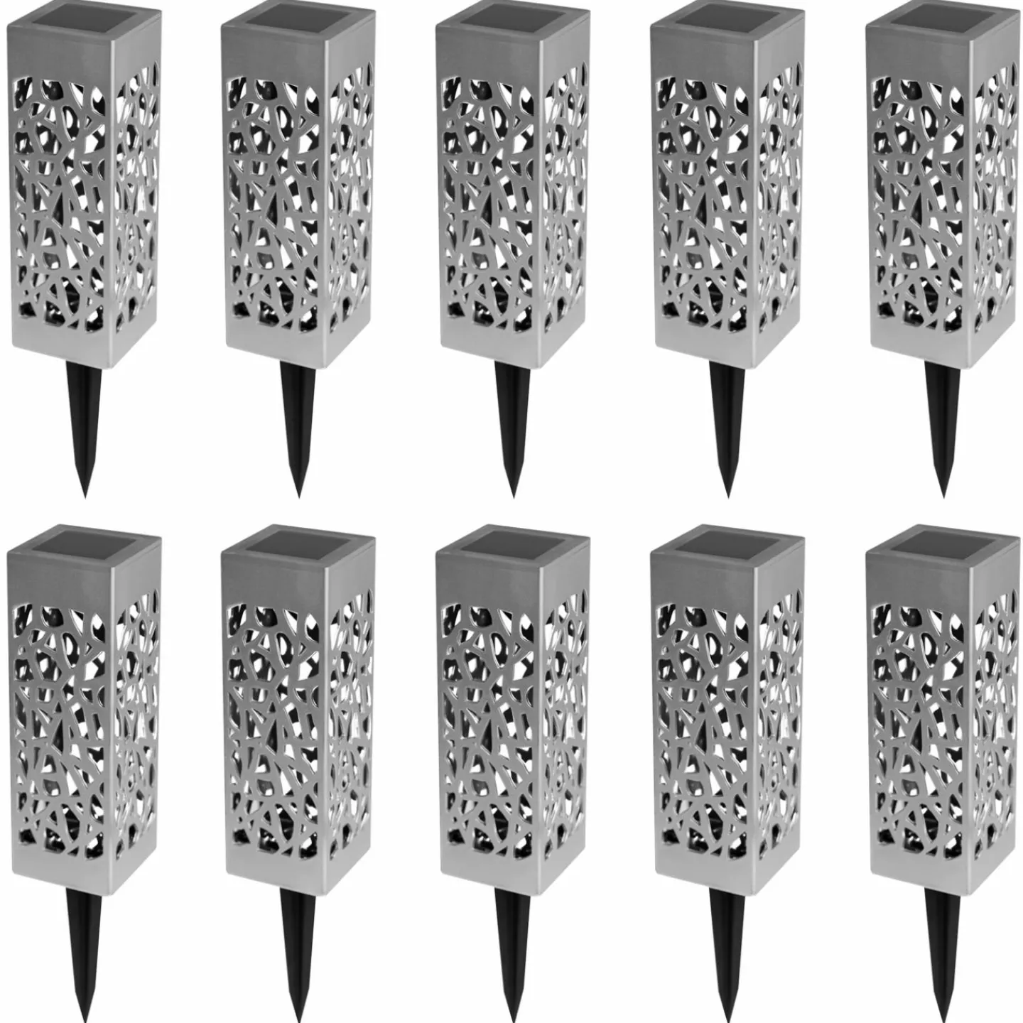 Balises solaires pour éclairer le jardin*IDMarket