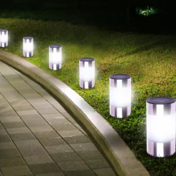 Balises solaires sans fil avec détecteur de crépuscule*IDMarket New