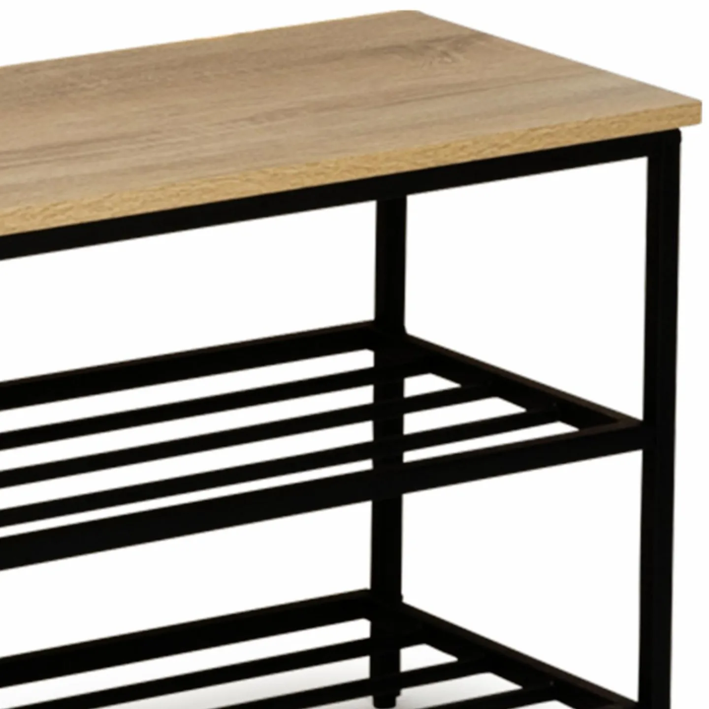 Banc d’entrée rangement chaussures style industriel*IDMarket Clearance