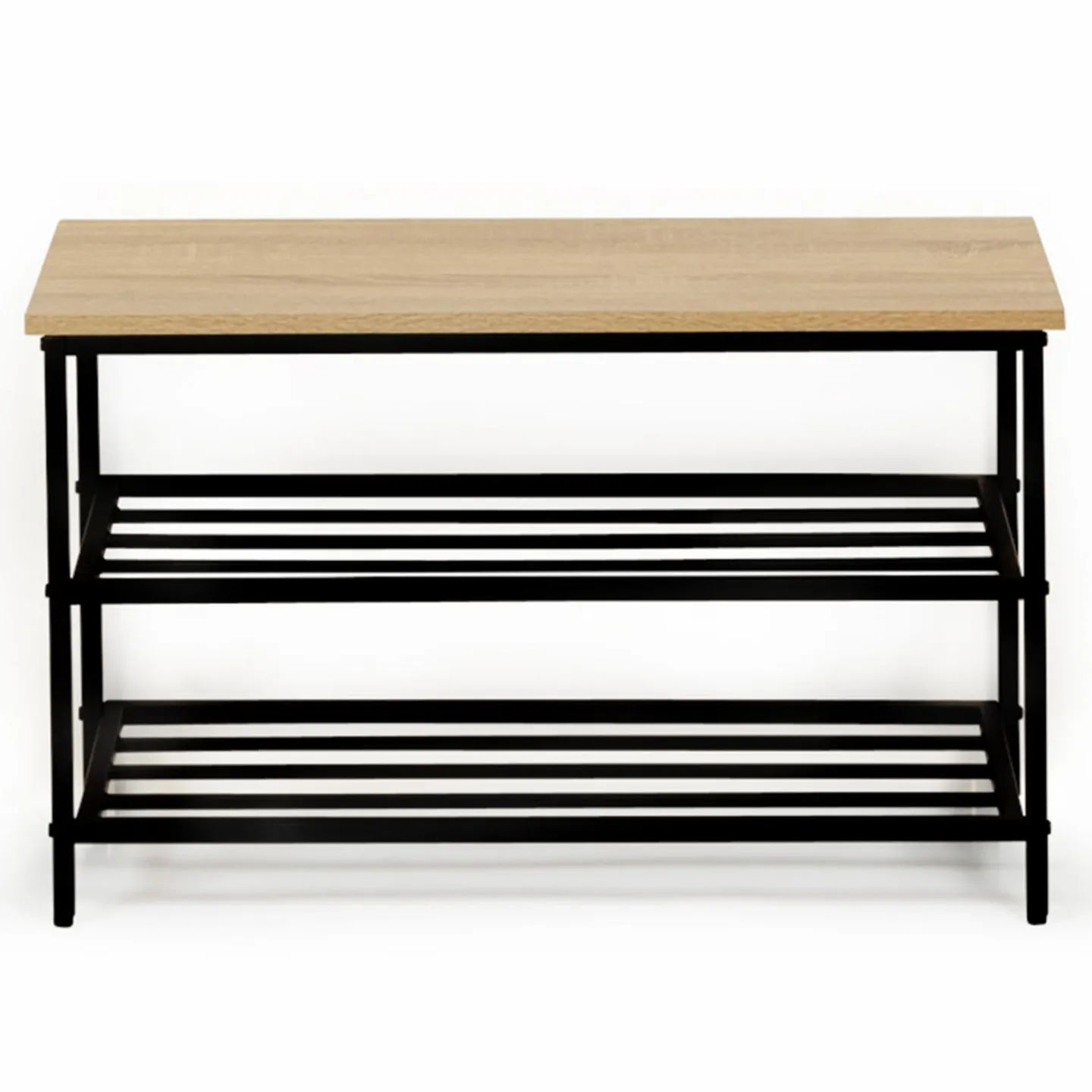 Banc d’entrée rangement chaussures style industriel*IDMarket Clearance