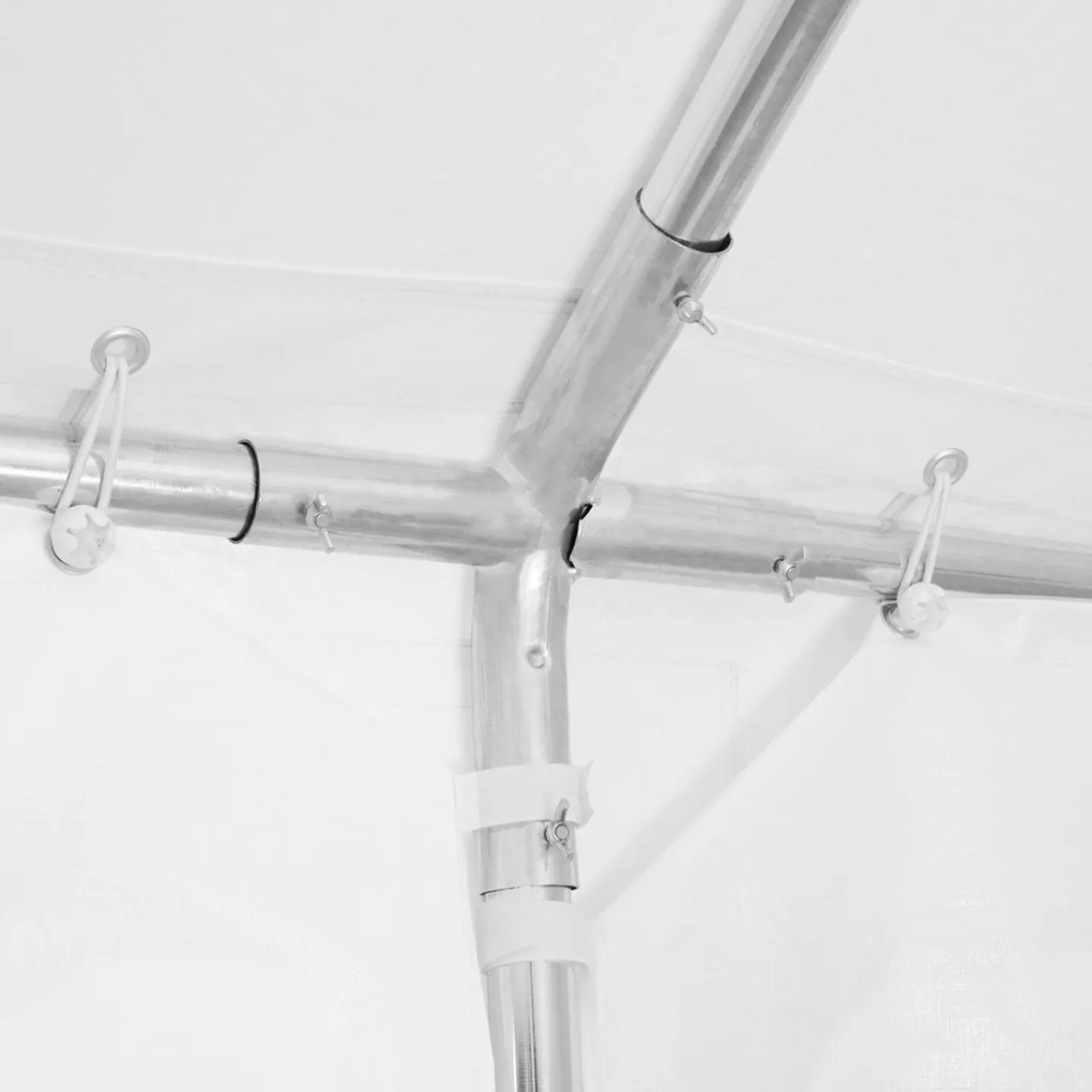 Barnum 4x8 m blanc pour réceptions*IDMarket Outlet