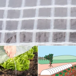 Bâche armée transparente 5x8 m renforcée*IDMarket Outlet