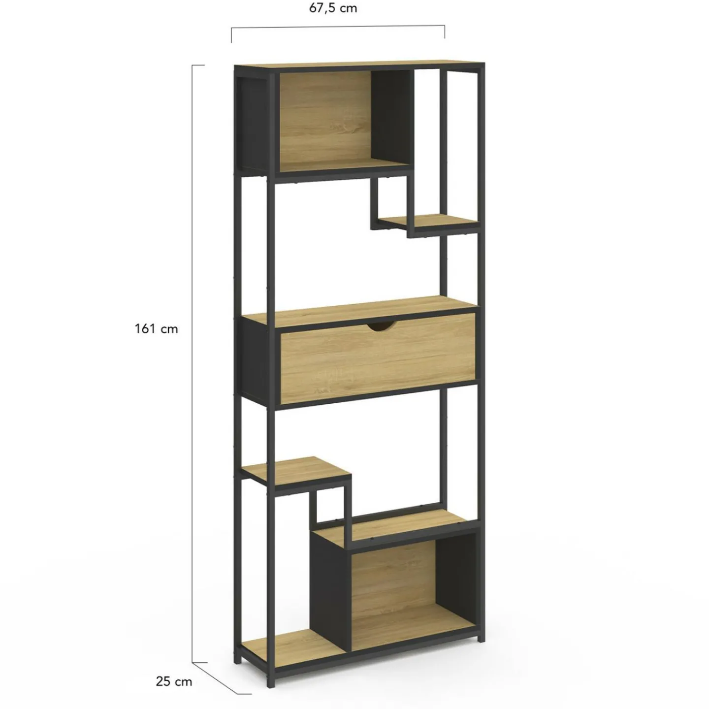 Bibliothèque industrielle 6 niveaux asymétriques*IDMarket Sale