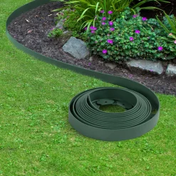 Bordure de jardin flexible verte à planter*IDMarket Hot