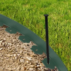 Bordure de jardin flexible verte à planter*IDMarket Hot