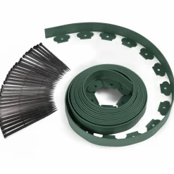 Bordure de jardin flexible verte à planter*IDMarket Hot