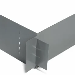 Bordures gris anthracite pour jardin*IDMarket Clearance