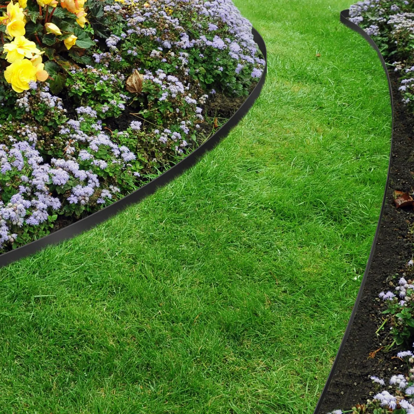 Bordurette de jardin à planter 8 m*IDMarket Clearance