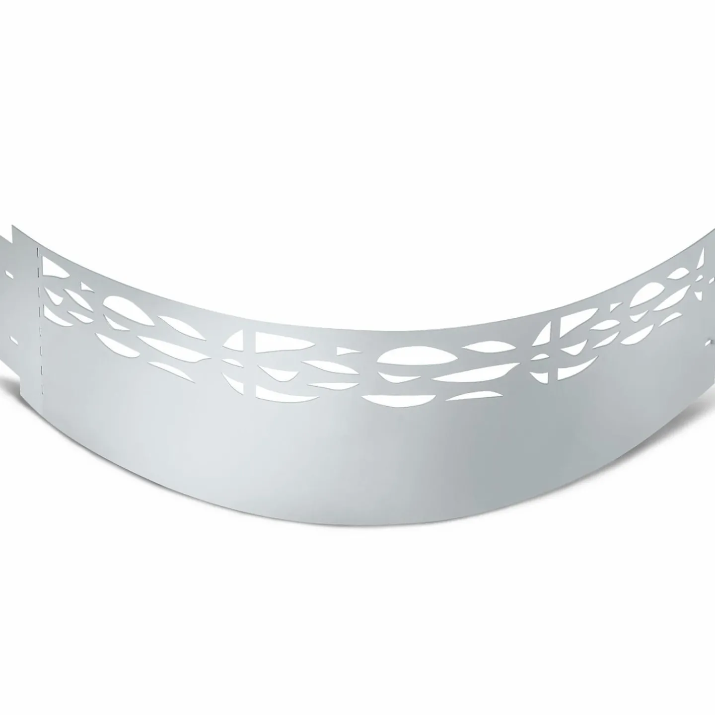 Bordurette de jardin grise flexible en acier*IDMarket Hot