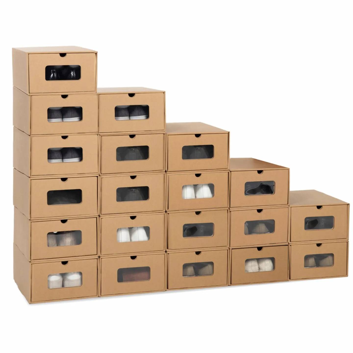 Boîtes de rangement pour chaussures*IDMarket Hot