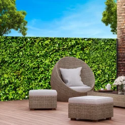 Brise vue imitation feuillage 1,5 x 10 m*IDMarket