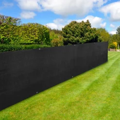 Brise vue noir 1,5 m x 10 m occultant et résistant 400 g/m²*IDMarket Sale