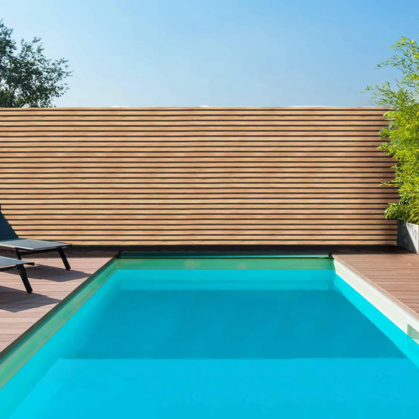 Brise vue occultant effet claustra en bois 1,5 x 10 M 160 gr/m²*IDMarket Clearance