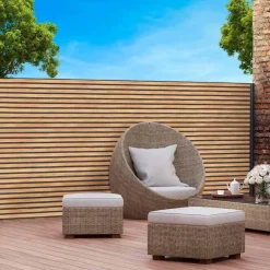 Brise vue occultant effet claustra 1,8 x 10 M 160 gr/m²*IDMarket Online