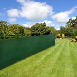 Brise vue vert 1,2 m x 10 m occultant 400 gr/m²*IDMarket New