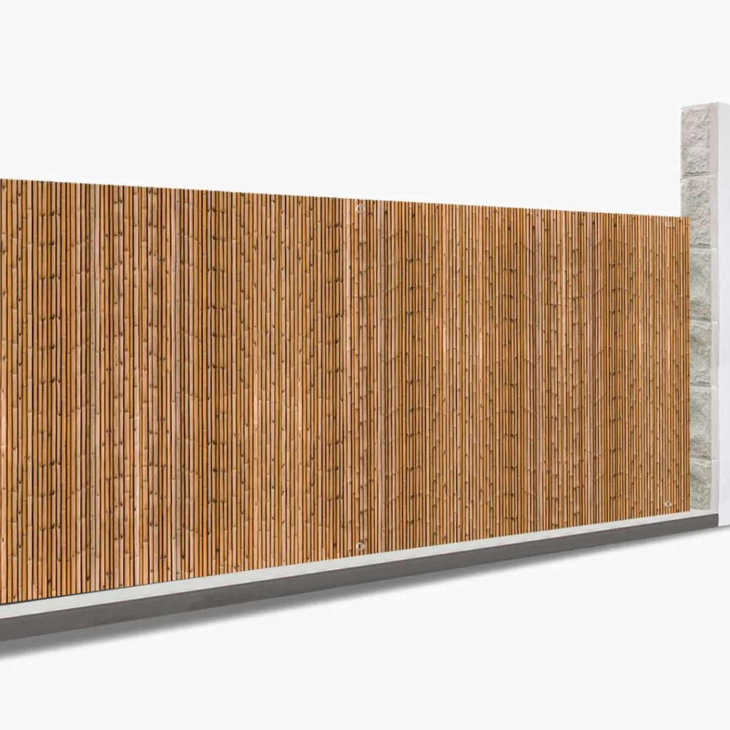 Brise-vue occultant imprimé bambou 1,8 x 10 M 160 gr /m²*IDMarket New
