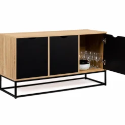 Buffet bas 3 portes industriel*IDMarket Hot