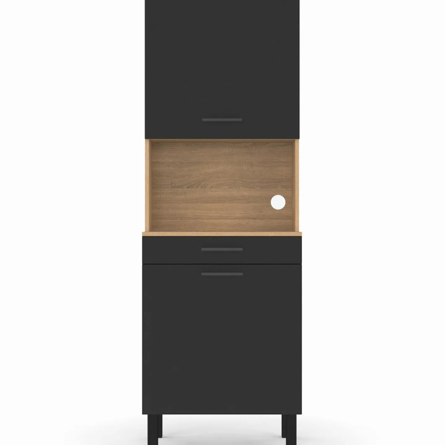 Buffet de cuisine avec 2 portes et un 1 tiroir*IDMarket Outlet