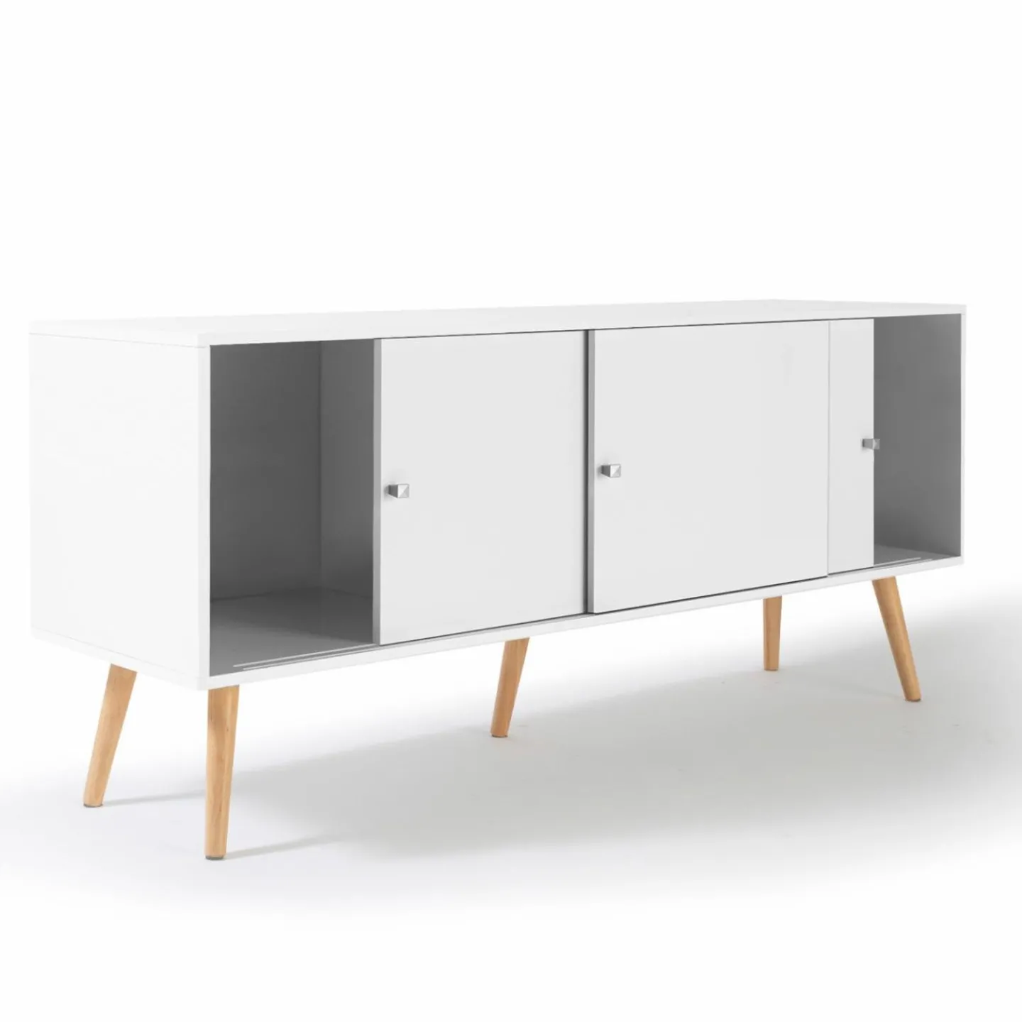 Buffet scandinave bois blanc EFFIE*IDMarket