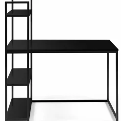 Bureau bibliothèque noir design industriel*IDMarket Hot