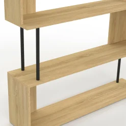 Bureau d'angle industriel rotatif 180° en forme de S*IDMarket Clearance