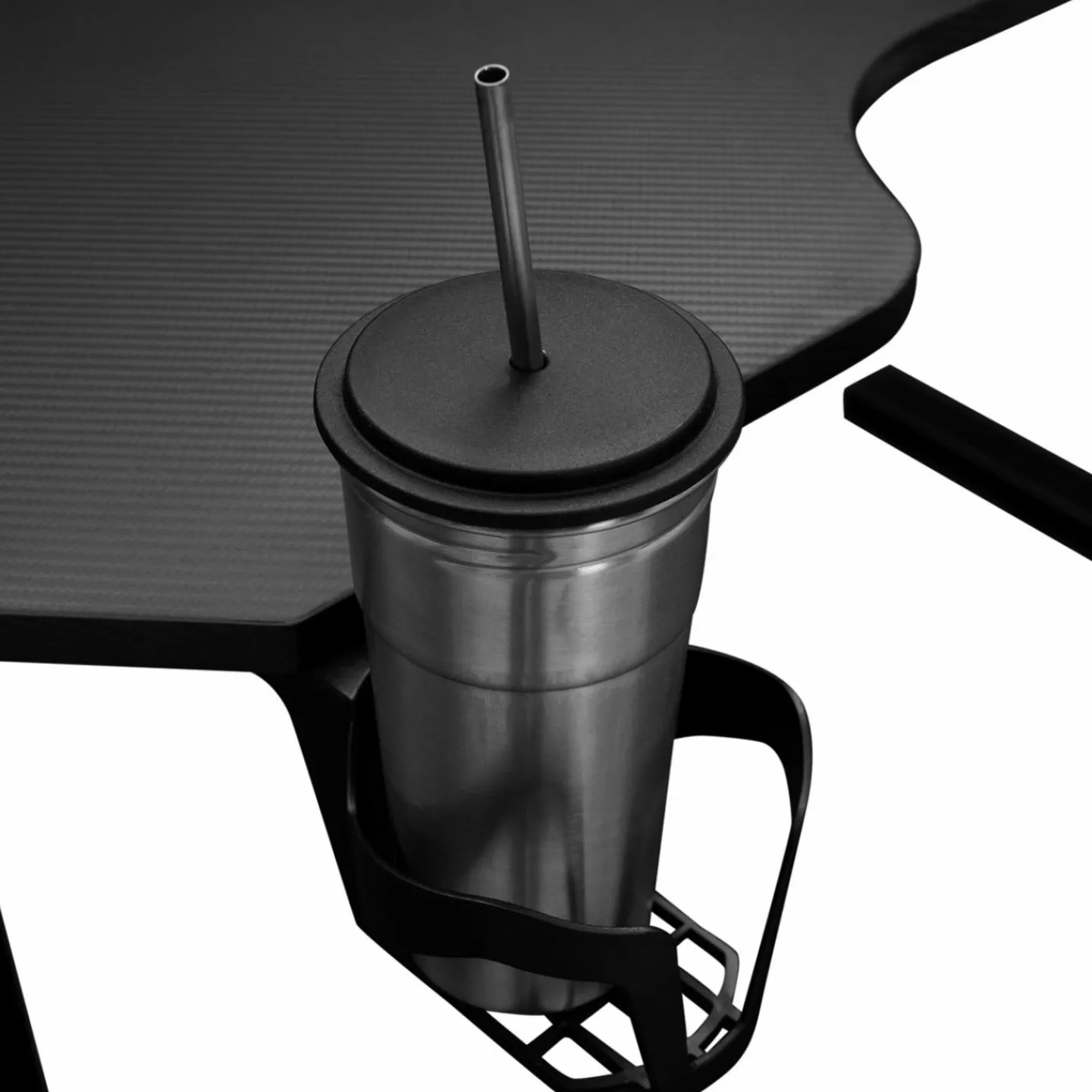 Bureau gamer noir 120 cm*IDMarket New