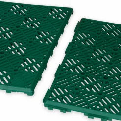 Caillebotis extérieur en plastique vert*IDMarket Discount