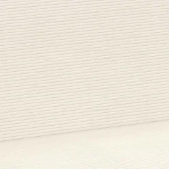 Canapé droit scandinave 3 places convertible LARS velours côtelé beige*IDMarket Clearance