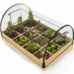 Carré potager avec serre*IDMarket Best