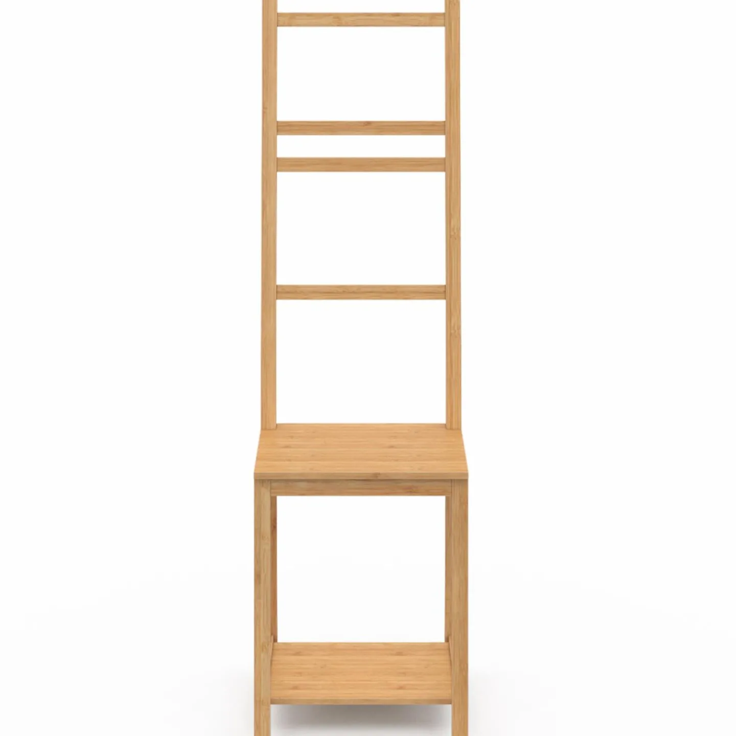 Chaise porte-serviettes en bambou*IDMarket Discount