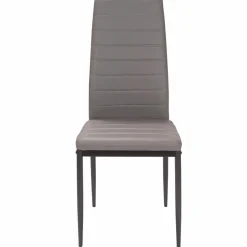 Chaises de salle à manger grises ROMANE*IDMarket