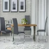 Chaises grises design pour salle à manger MIA*IDMarket Hot