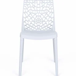 Chaises nid d'abeille blanc : lot de 6*IDMarket Sale