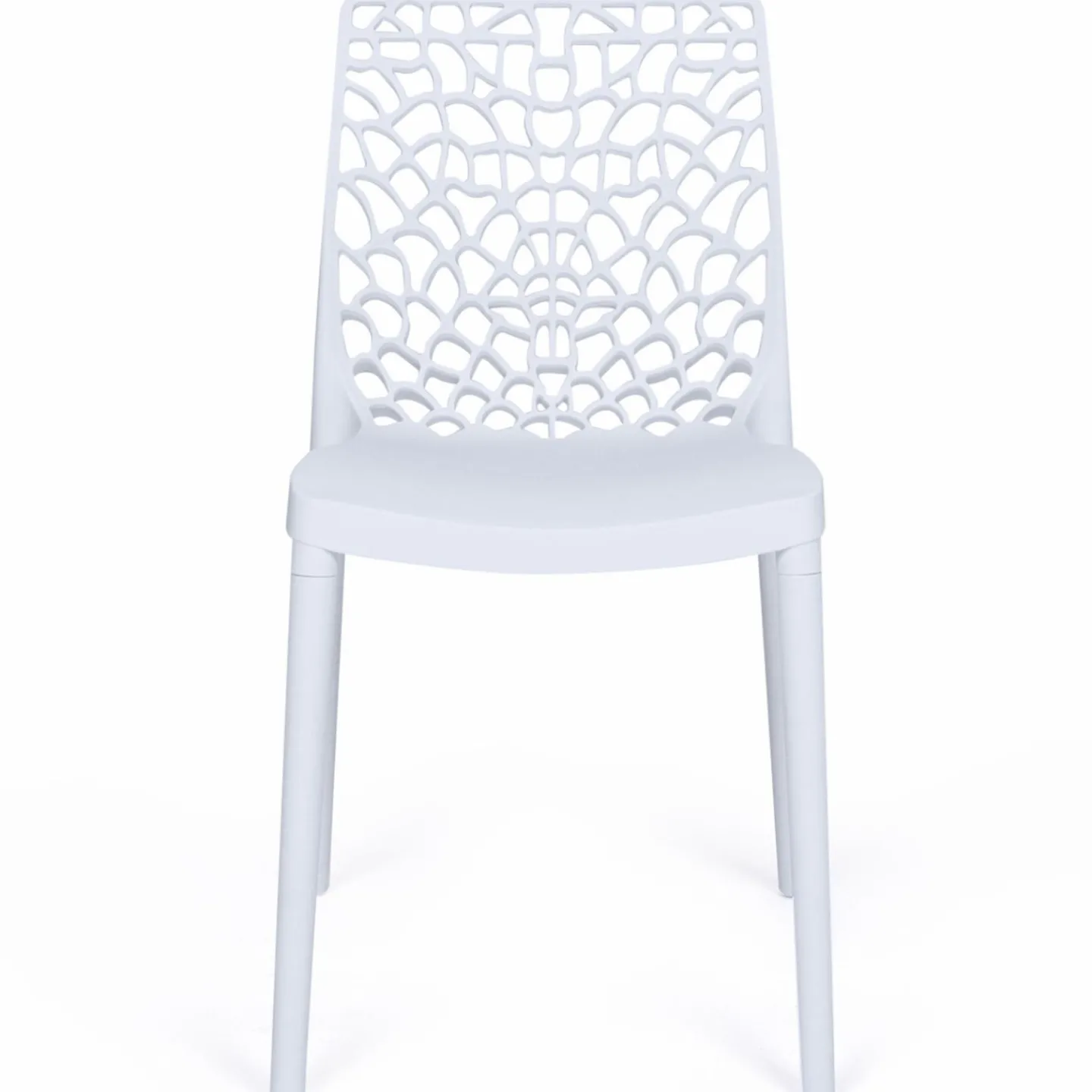 Chaises nid d'abeille blanc : lot de 6*IDMarket Sale