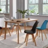 Chaises scandinaves 4 couleurs : gris foncé, gris clair, blanc et bleu*IDMarket Online