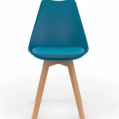 Chaises scandinaves 4 couleurs : gris foncé, gris clair, blanc et bleu*IDMarket Online