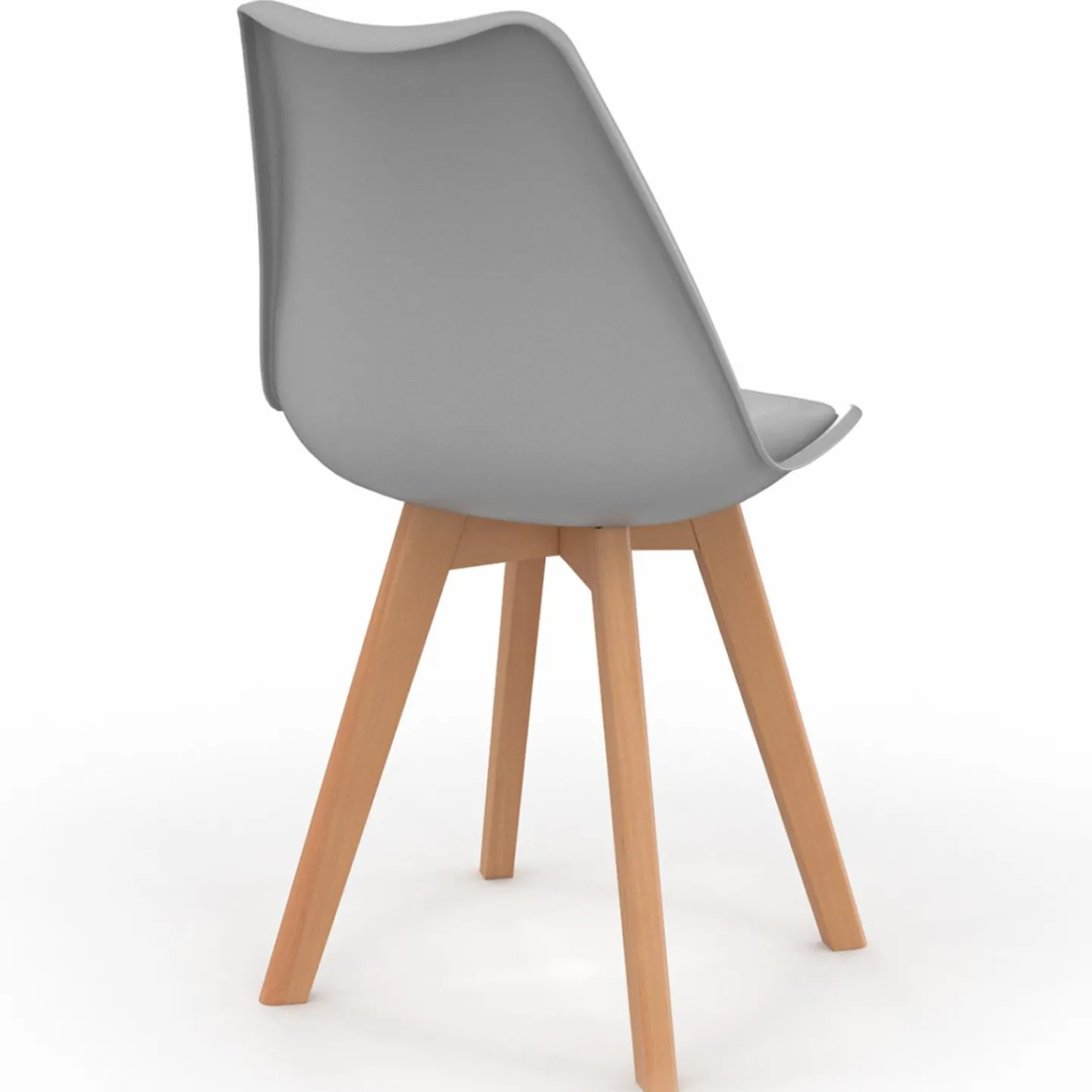 Chaises scandinaves mix color vertes, grises et blanches*IDMarket Best