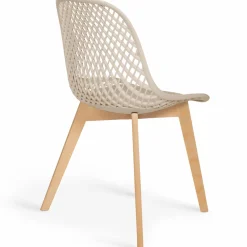 Chaises terracotta et beige*IDMarket Outlet