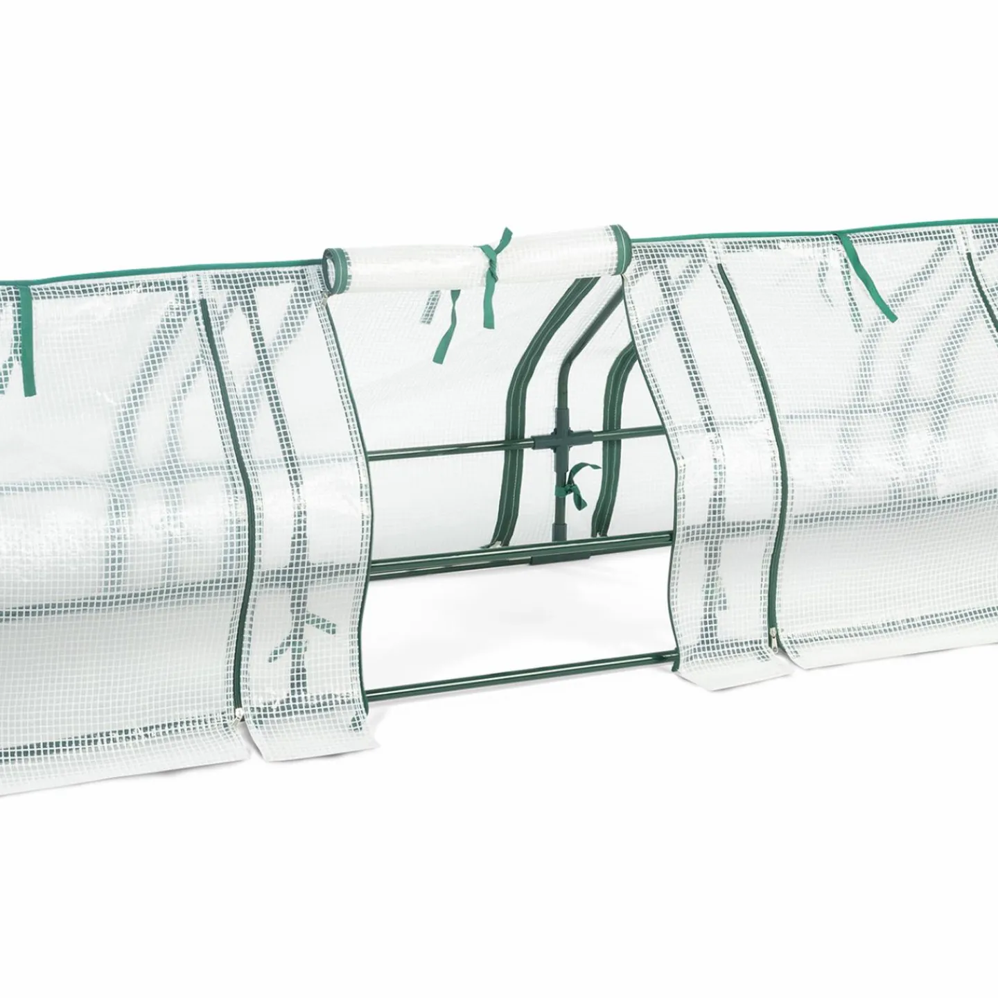 Châssis serre de jardin 3m blanche*IDMarket