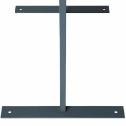 Claustra extérieur métal gris motif arbre*IDMarket Outlet