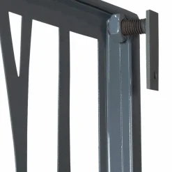 Claustra extérieur métal gris design*IDMarket